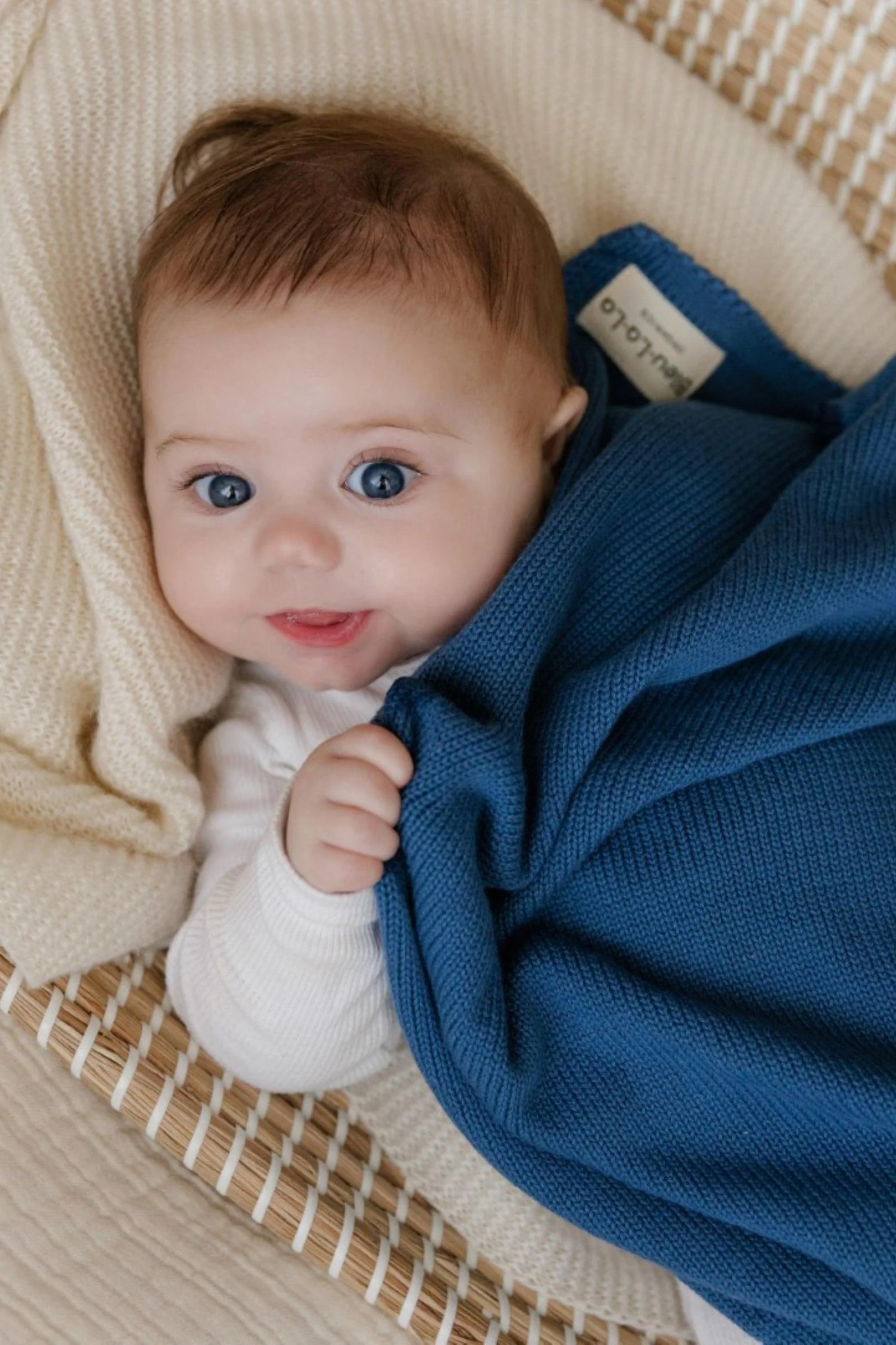 Organic Luxe Baby Blanket, 100% Cotton - Image 9