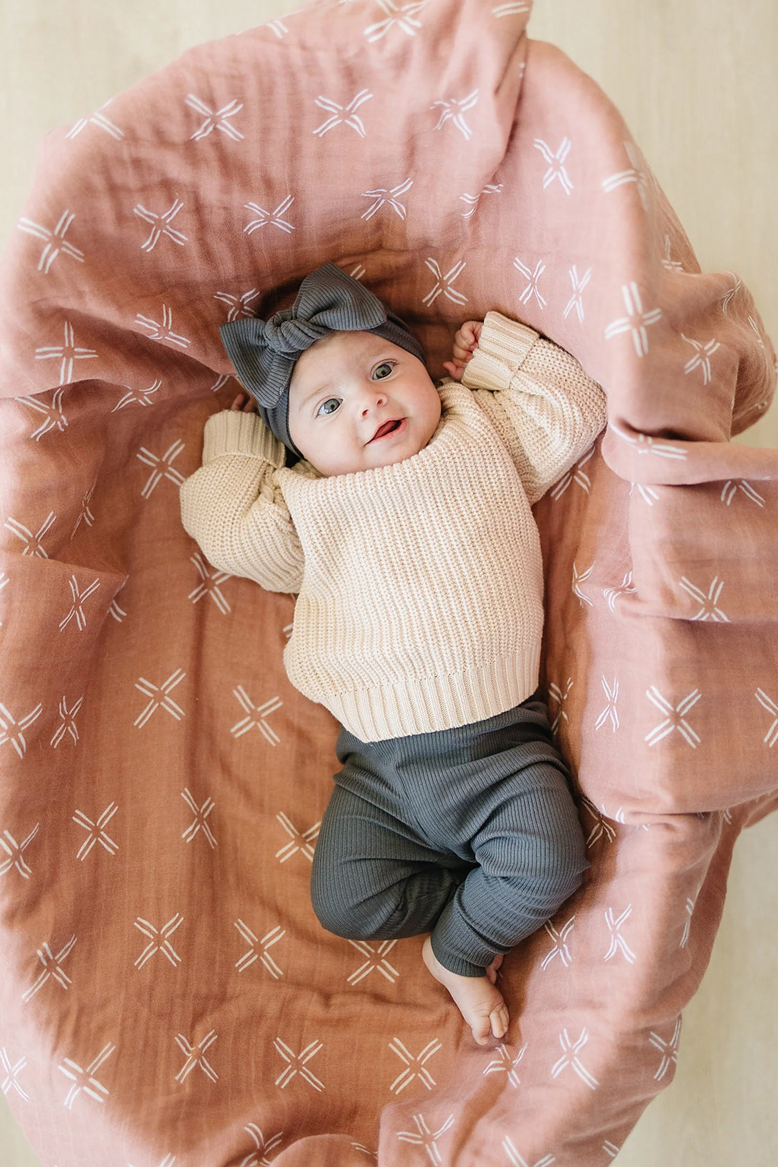 Charcoal Organic Leggings, Baby Essentials, Cotton - Image 3