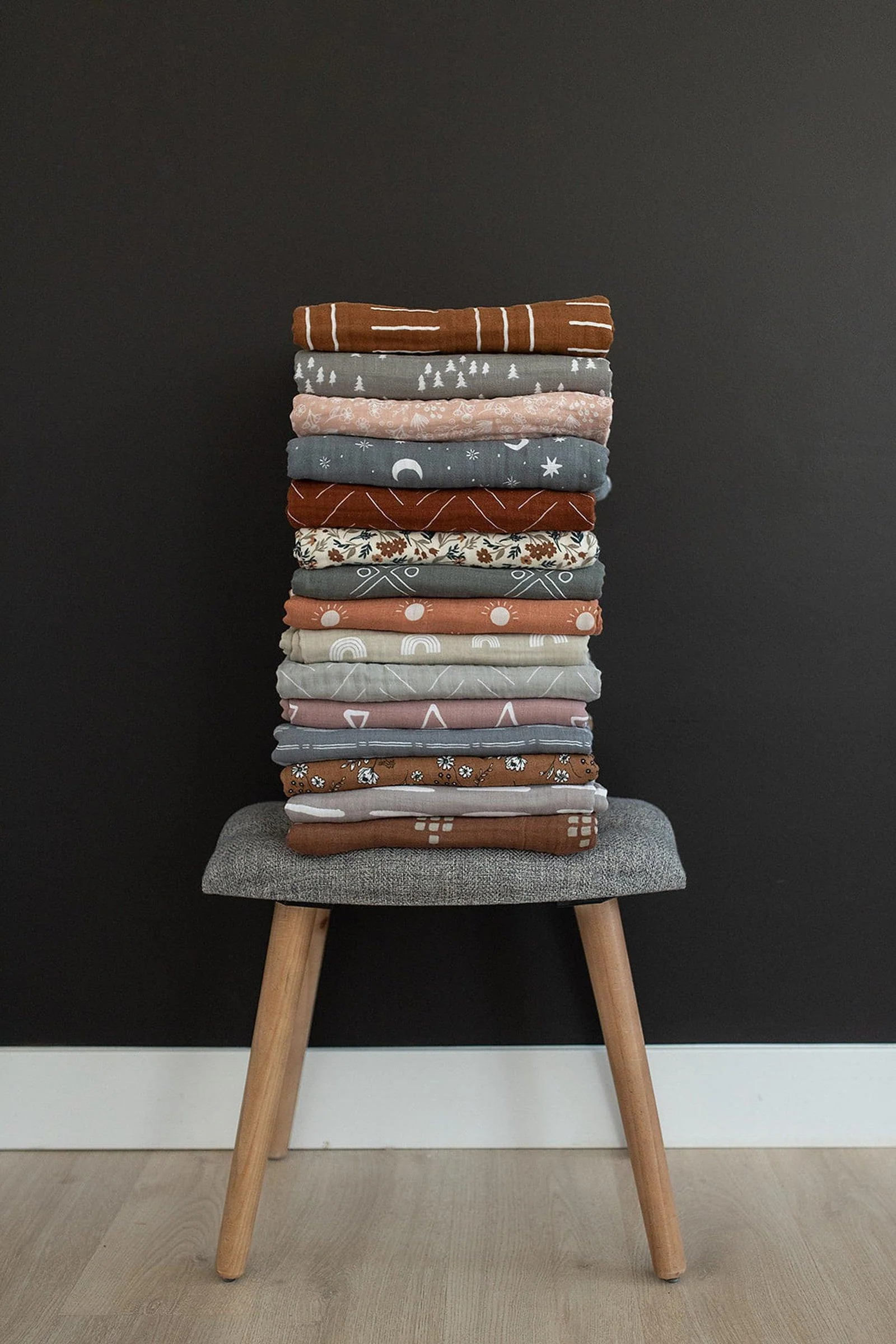 Chestnut Textiles Lightweight Muslin Crib Quilt, 100% Cotton, Baby Essentials - Image 7