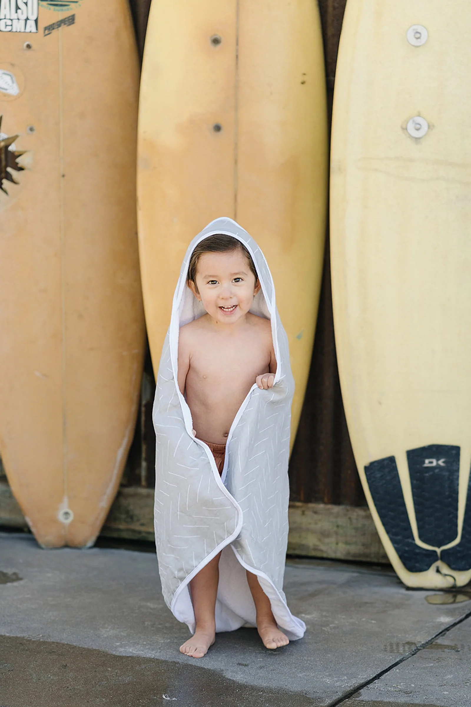 Desert Sage Muslin Hooded Towel, 100% Cotton, Baby Essentials - Image 5