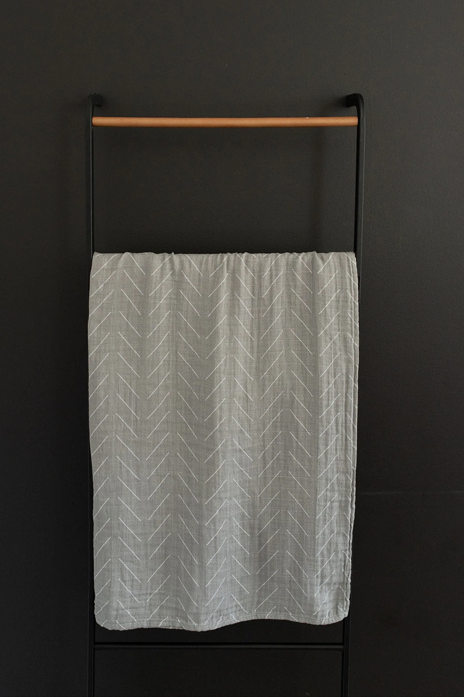 Desert Sage Muslin Swaddle Blanket, 100% Cotton, Baby Essentials - Image 4