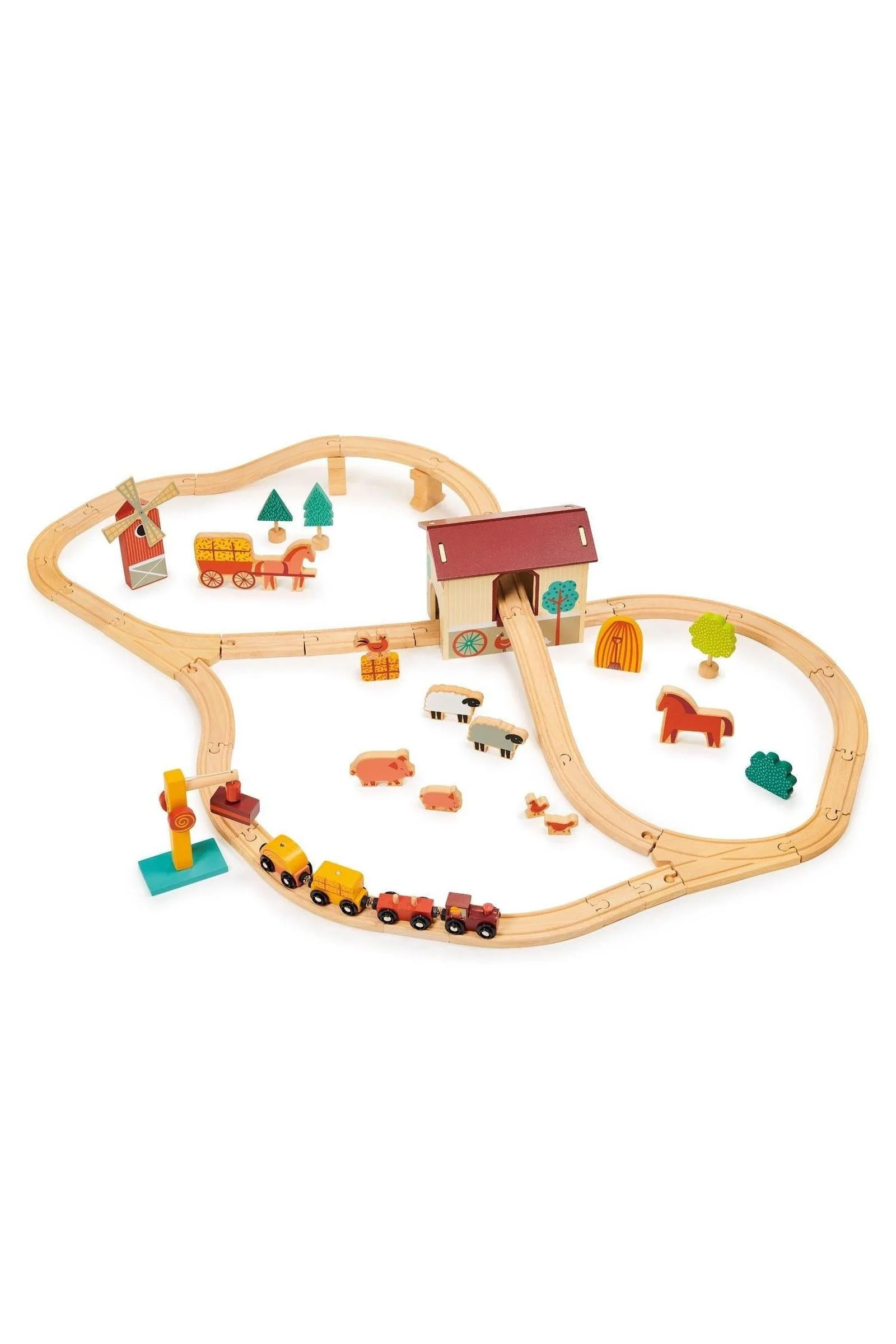 Farmyard Train Set