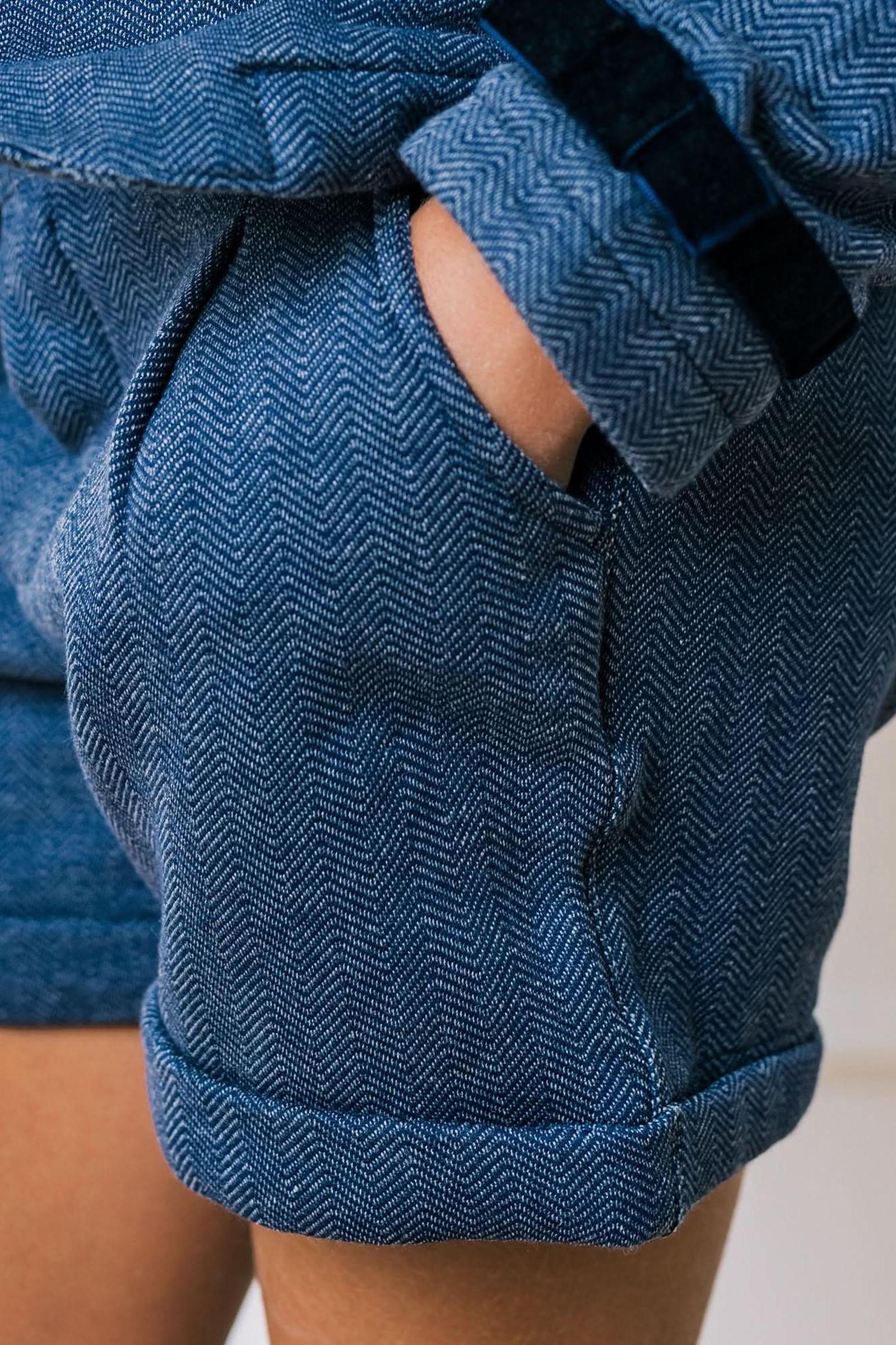 Organic Cotton Fleece Dress Shorts - Image 5