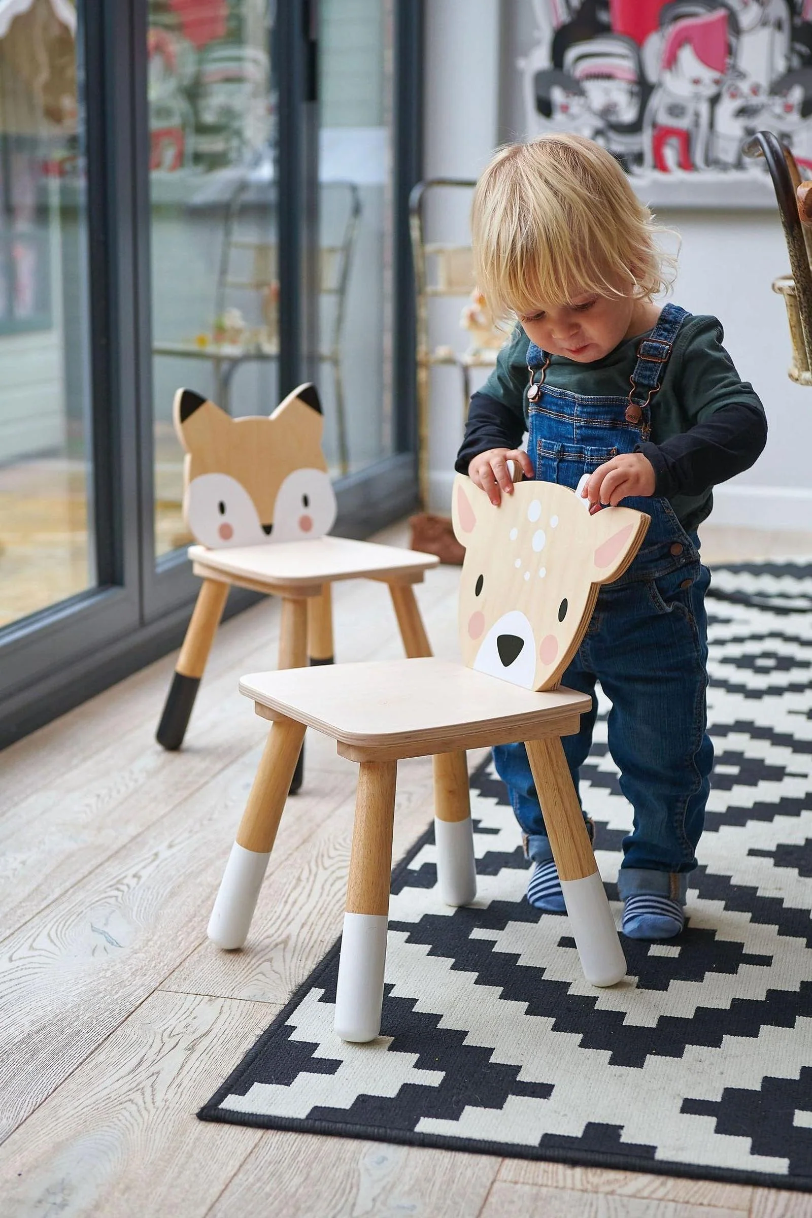 Tender Leaf Forest Deer Chair, Toddler Furniture, Sustainably Built - Image 2