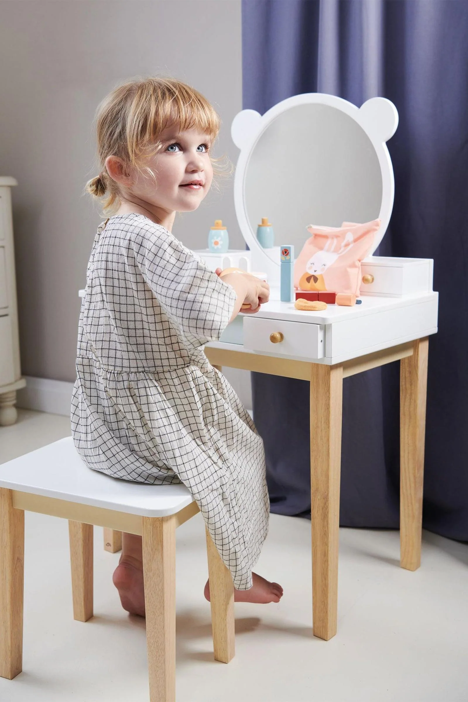 Tender Leaf Forest Dressing Table, Toddler Furniture, Sustainably Built - Image 2