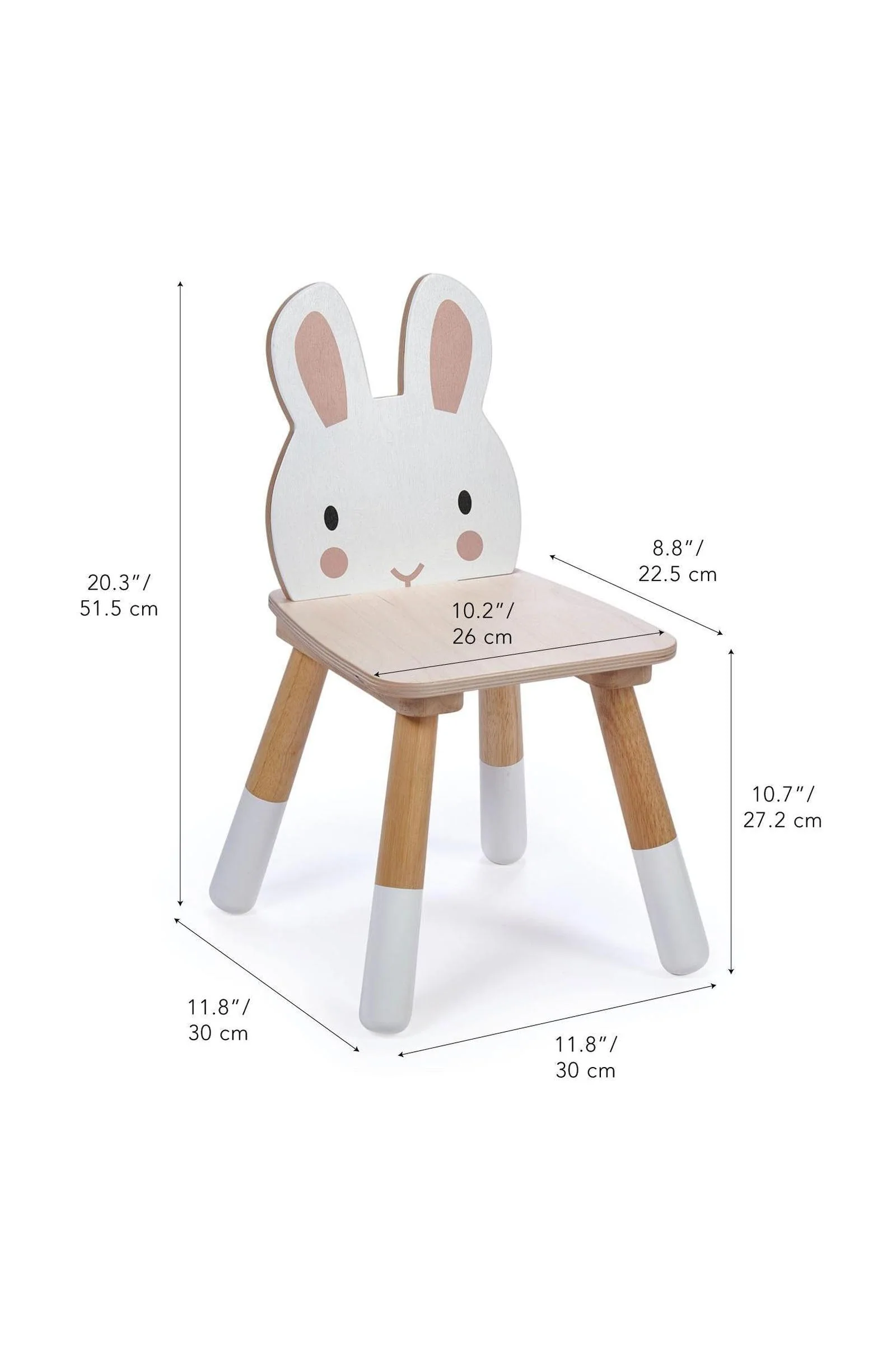 Tender Leaf Forest Rabbit Chair, Toddler Furniture, Sustainably Built - Image 6