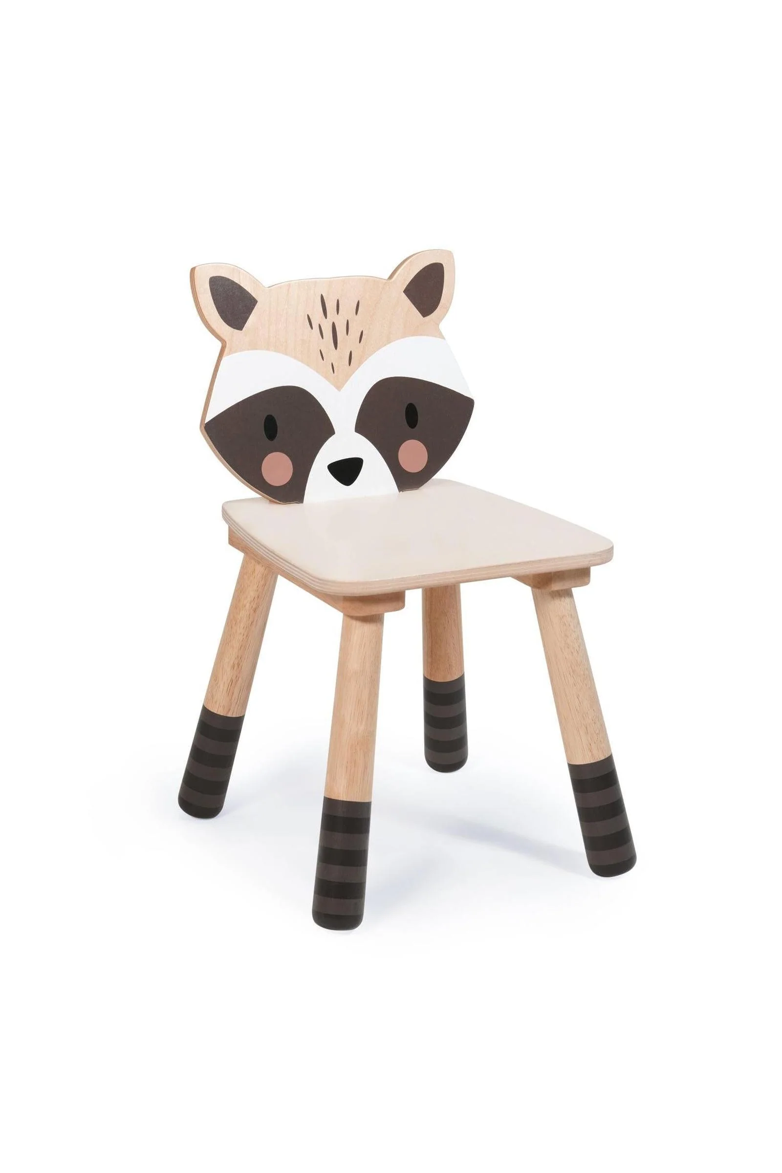 Tender Leaf Forest Raccoon Chair, Toddler Furniture, Sustainably Built