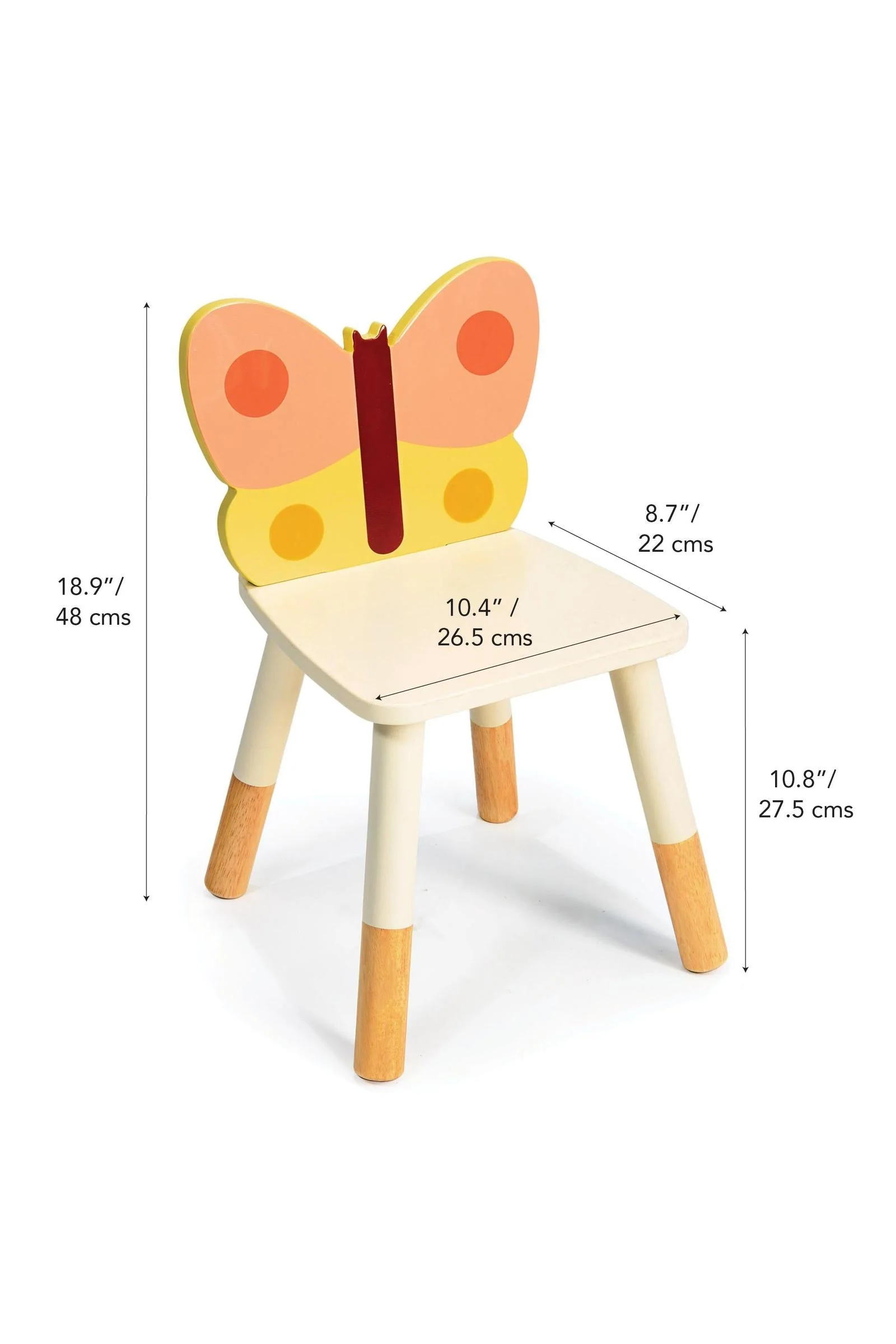 Mentari Garden Butterfly Chair, Toddler Furniture, Sustainably Built - Image 3