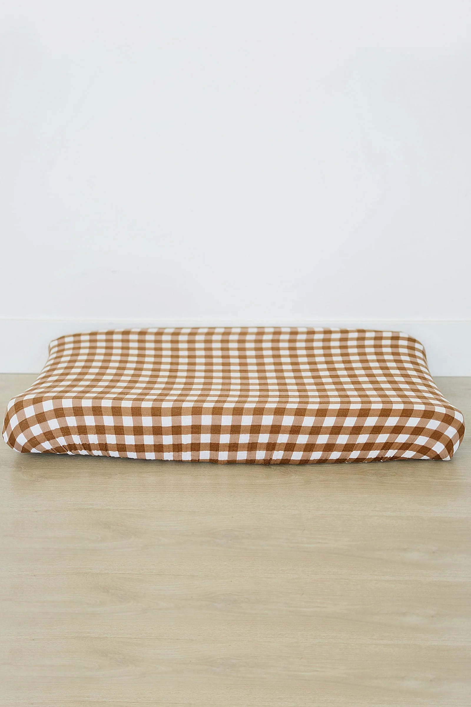 Gingham Muslin Changing Pad Cover, Baby Essentials, Gender Neutral, Cotton