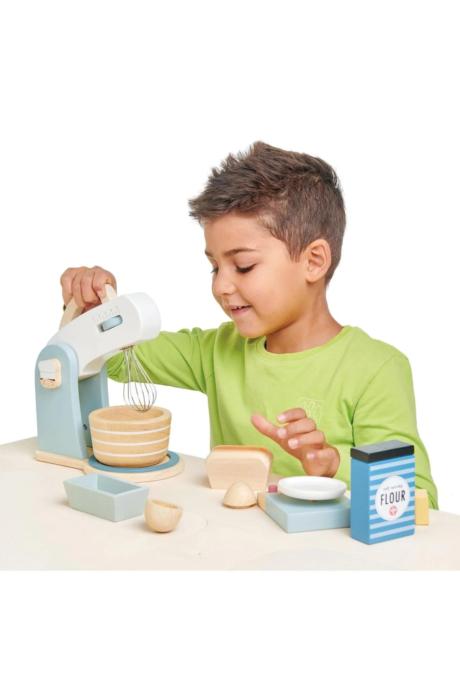 Wooden Home Baking Mixer Set - Image 2
