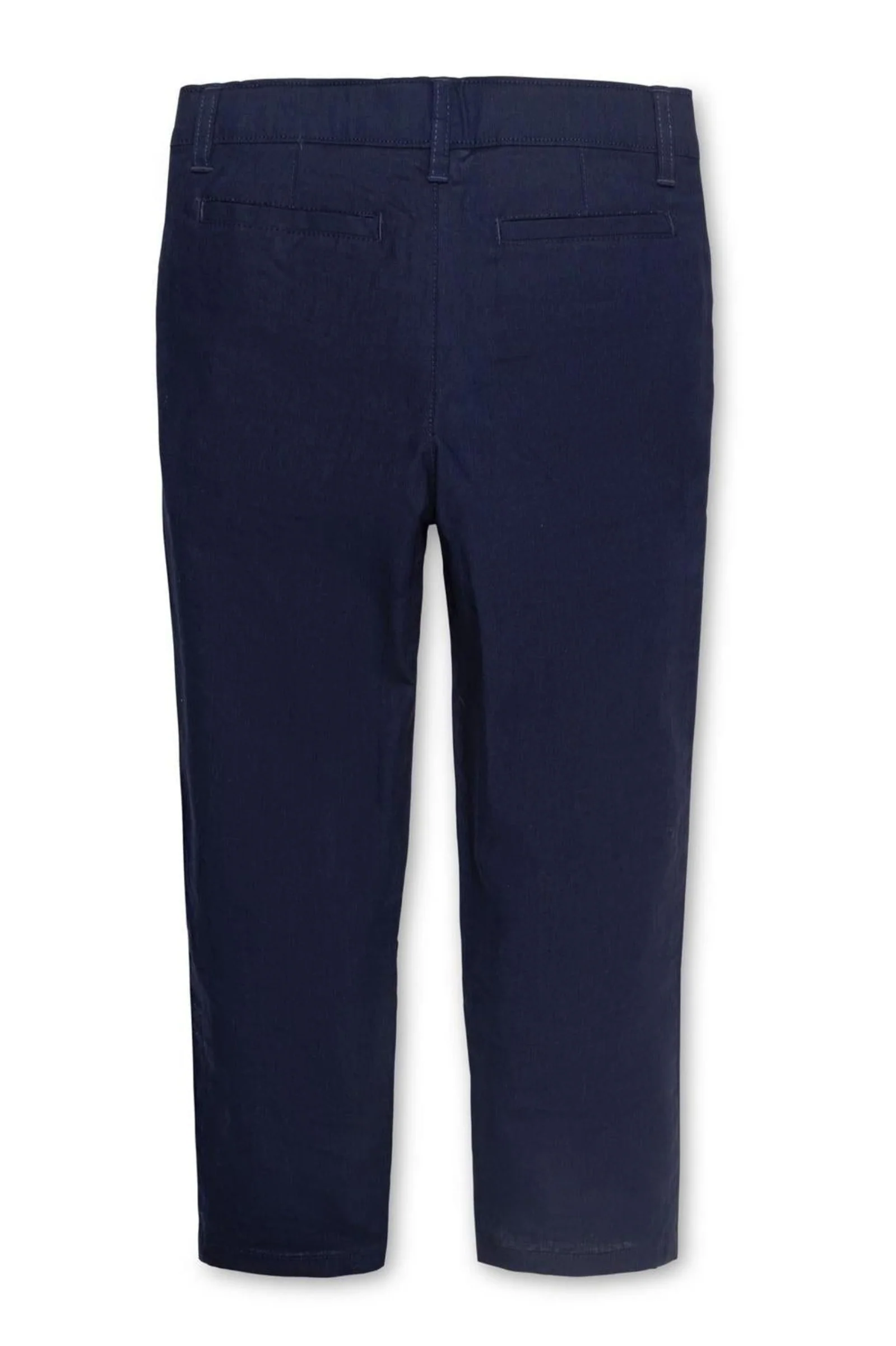 Linen Suit Pants for Boys, Navy, Sizes 2T-16 - Image 4