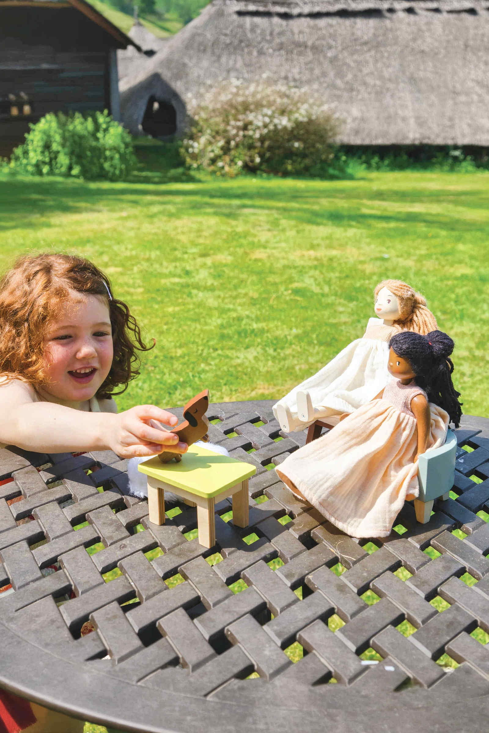 Lola Wooden Doll Compatible with Mulberry Mansion - Image 11