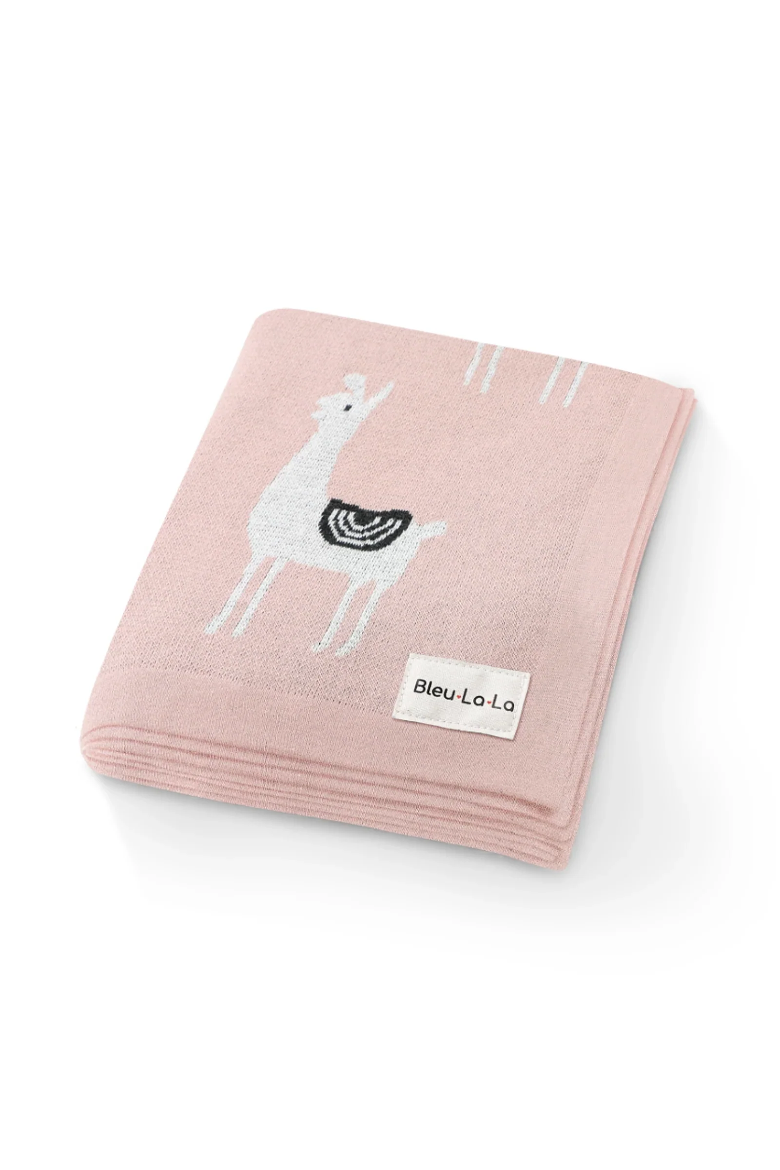 Knit Llama Luxury Swaddle Blanket, 100% OEKO Tex Pima Cotton - Image 9