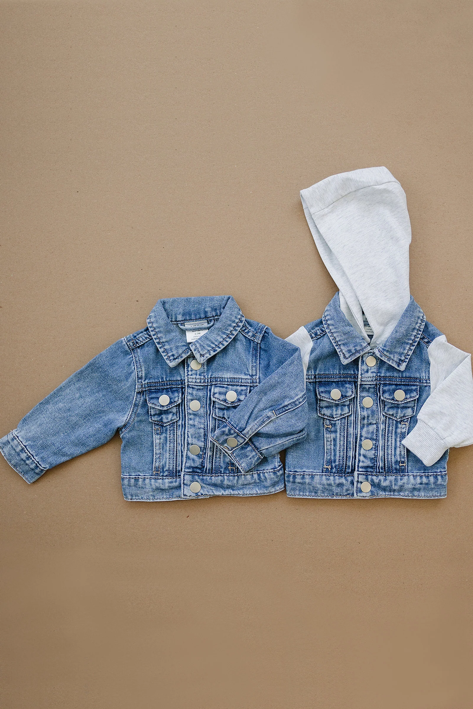 Baby & Toddler Hooded Jean Jacket, 100% Cotton, Gender Neutral, Gender Neutral, Baby - Image 9