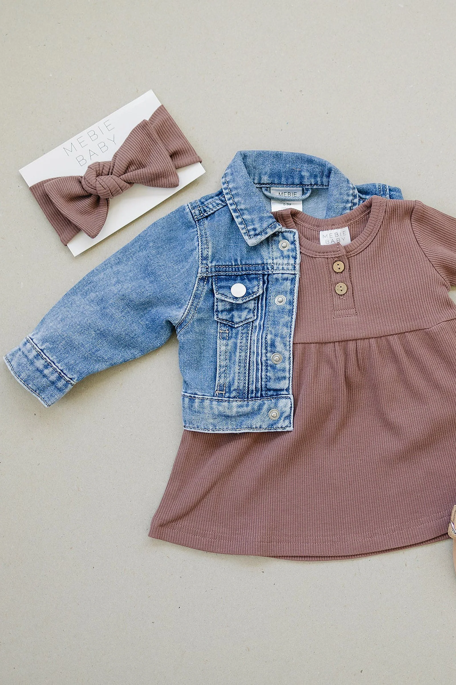 Baby & Toddler Jean Jacket, 100% Cotton, Gender Neutral, Baby, Toddler & Kids - Image 9