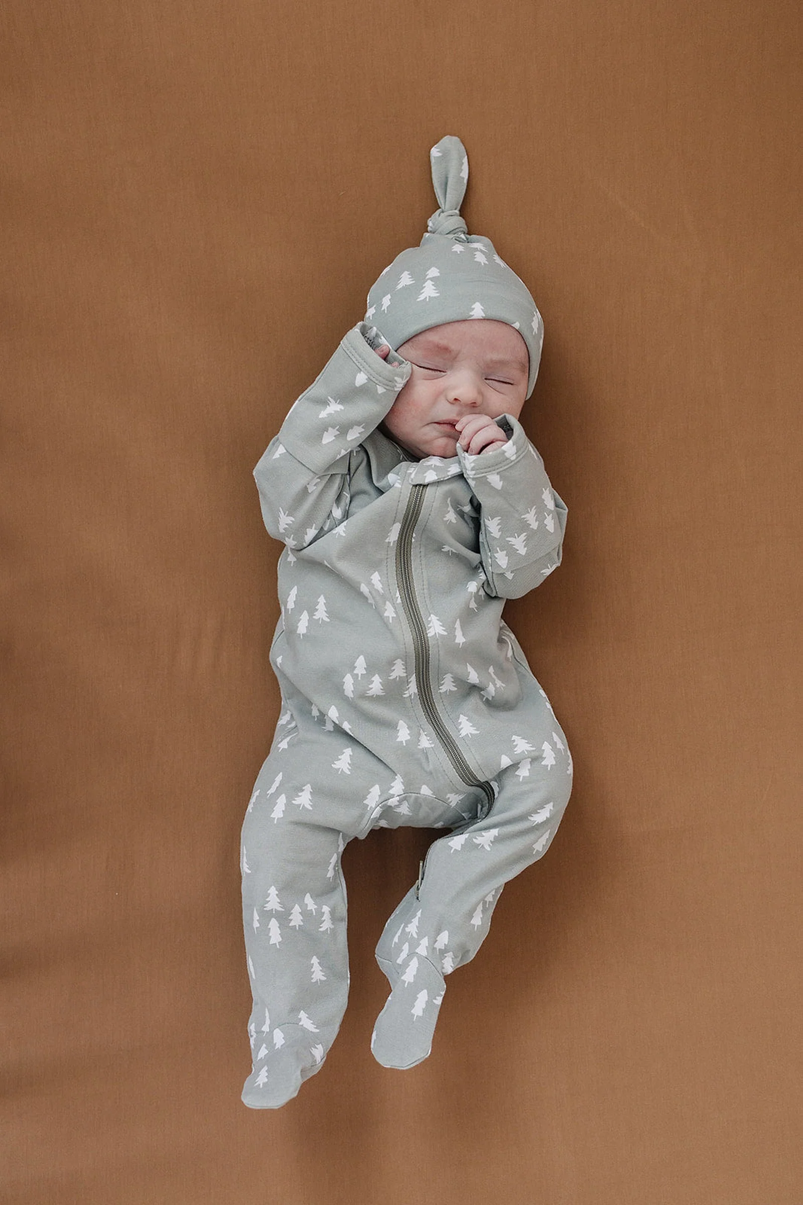 Mustard Stretch Crib Sheet, Bamboo, Baby Essentials - Image 6