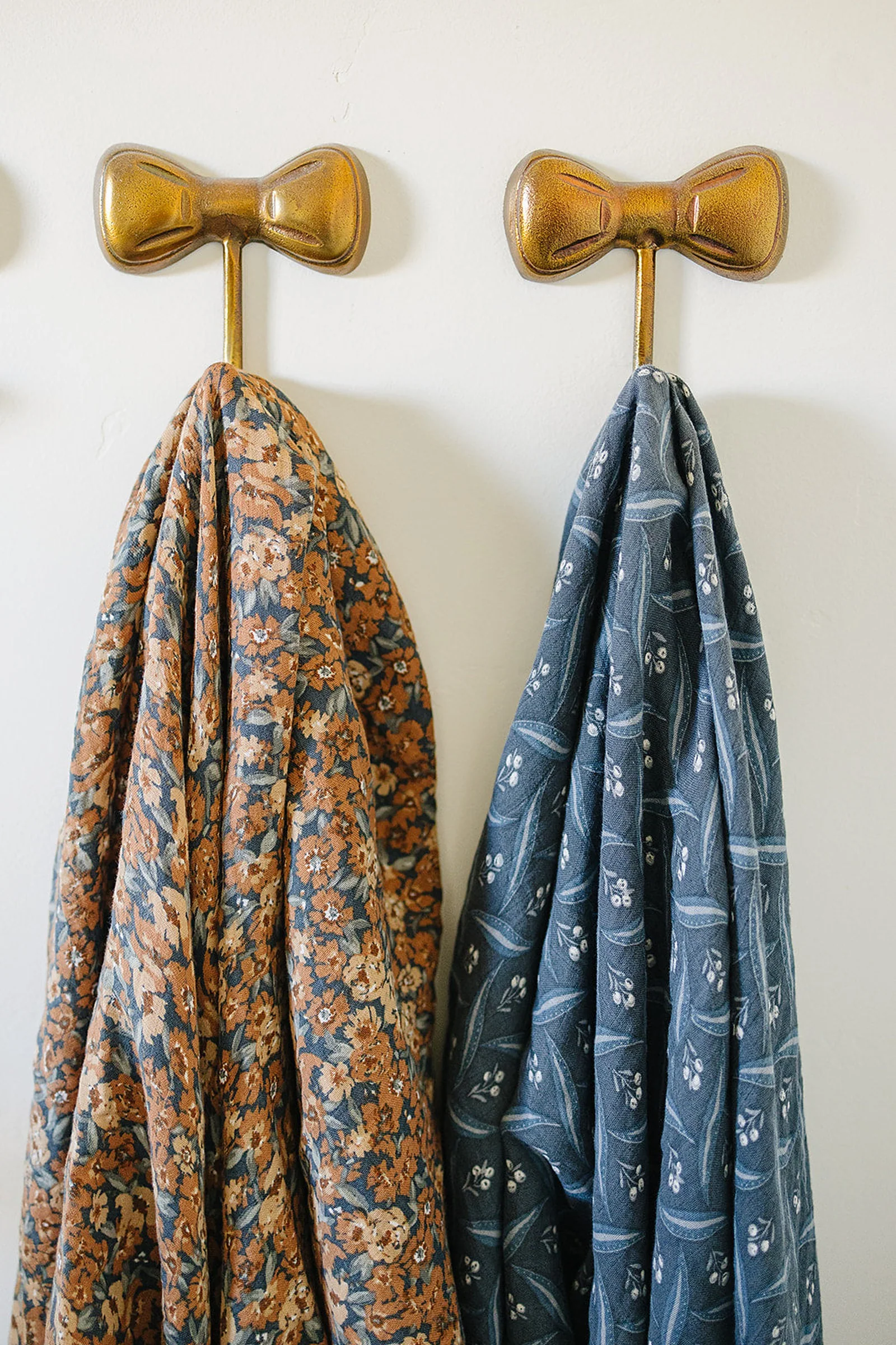 Navy Berry Muslin Swaddle Blanket, 100% Cotton, Baby Essentials - Image 4