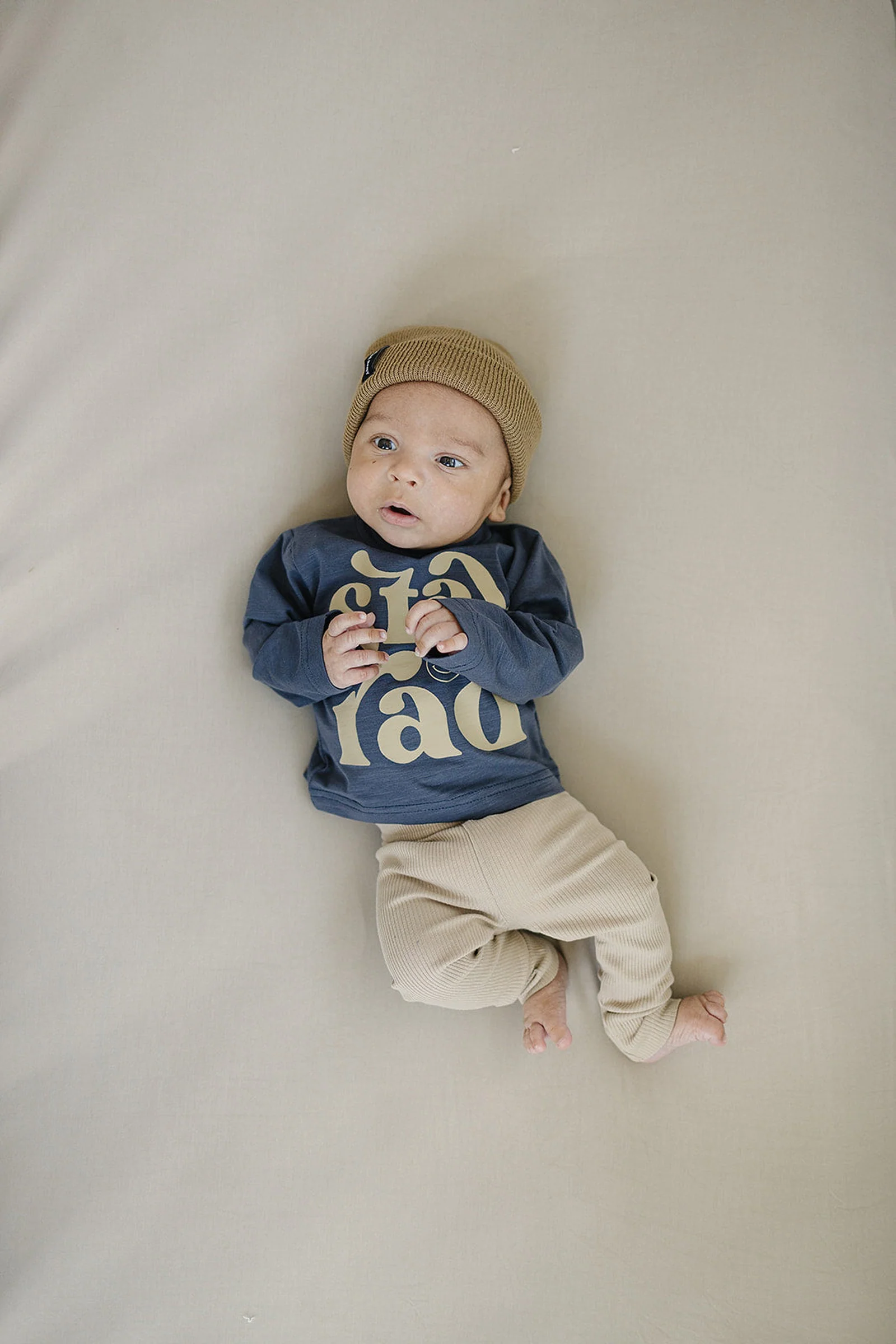Oatmeal Organic Cotton Leggings, Baby & Toddler - Image 4