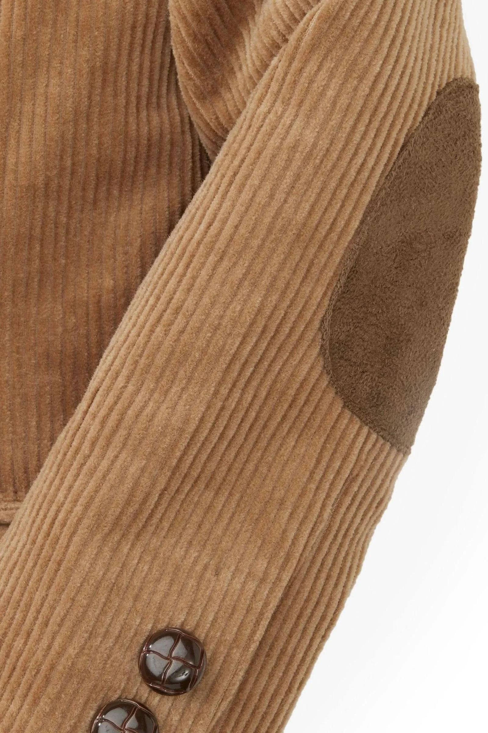 Organic Corduroy Blazer for Boys, Medium Brown, Sizes 2T-12 - Image 9