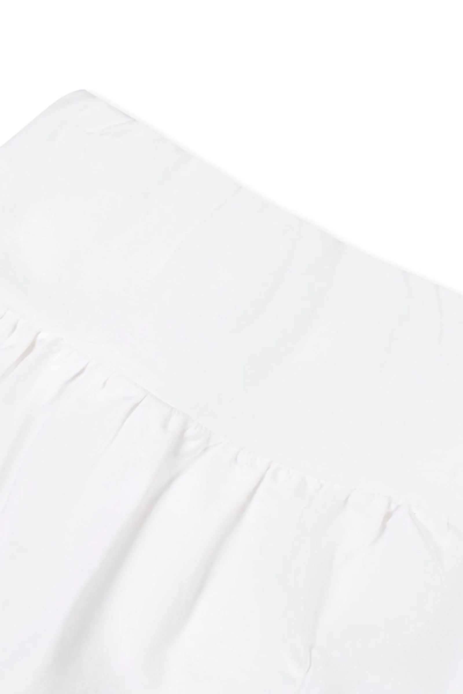 Organic Cotton French Terry Skort, White, Sizes 2T-12 - Image 3