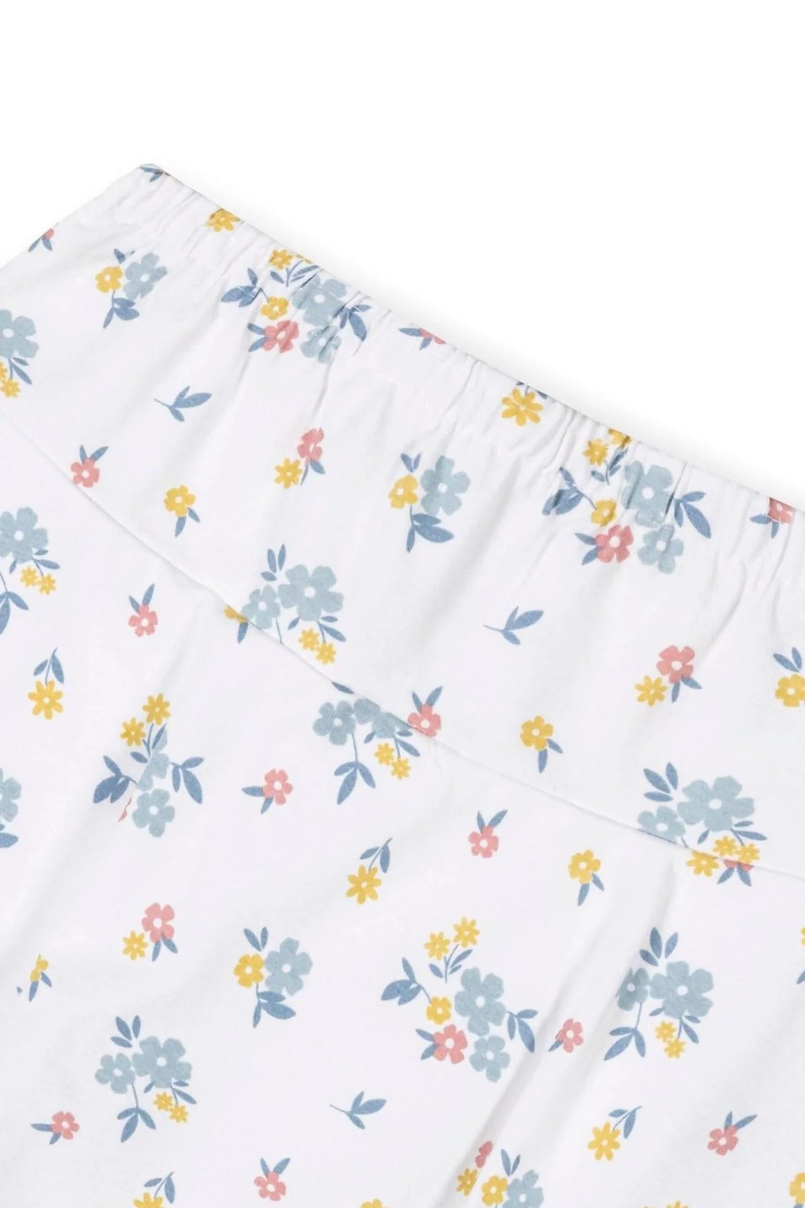 Organic Cotton Printed Knit Skort, Sunlit Multi Floral, Sizes 2T-12 - Image 3
