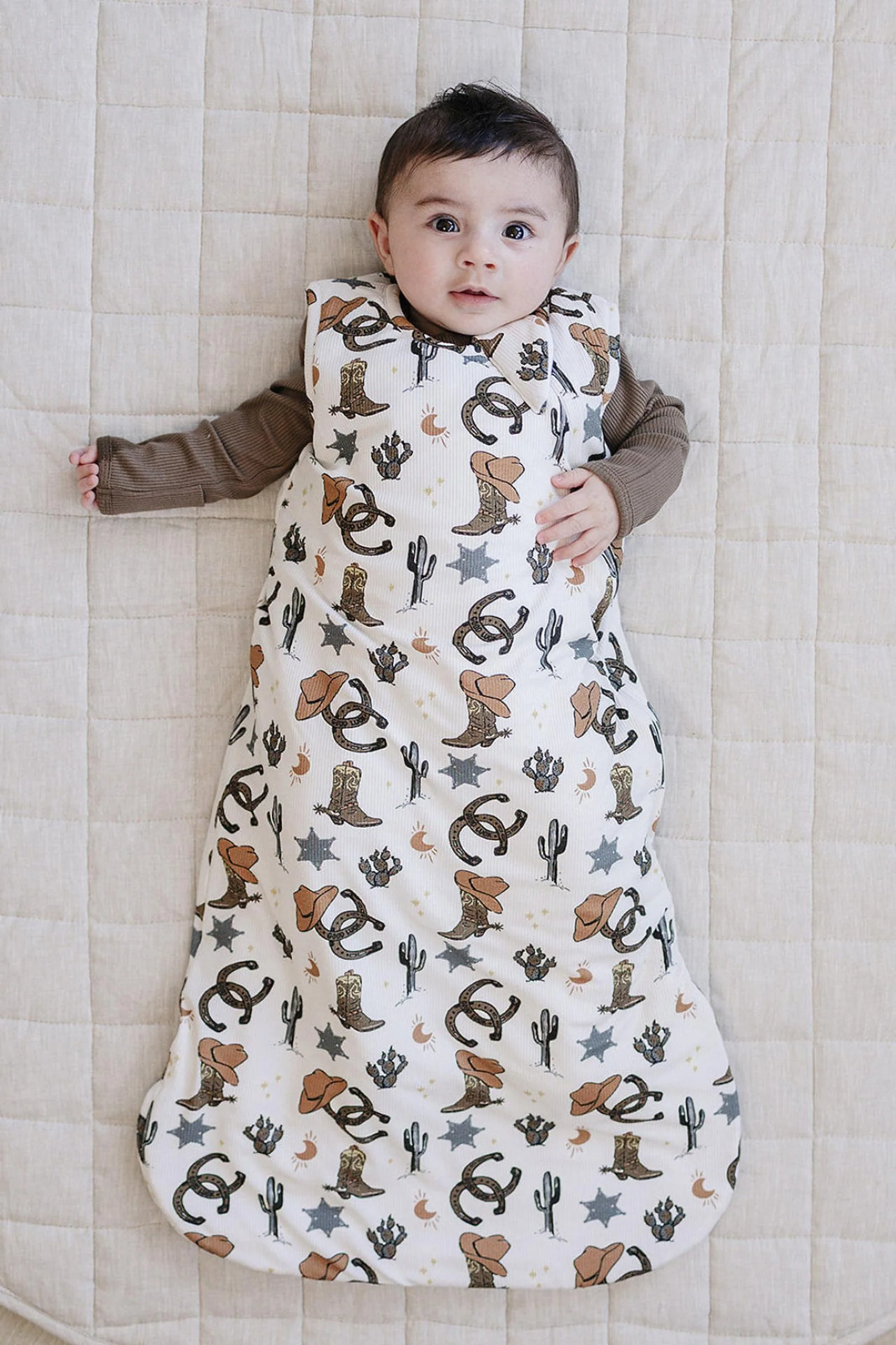 Outlaw Cowboy Bamboo Baby Sleep Sack