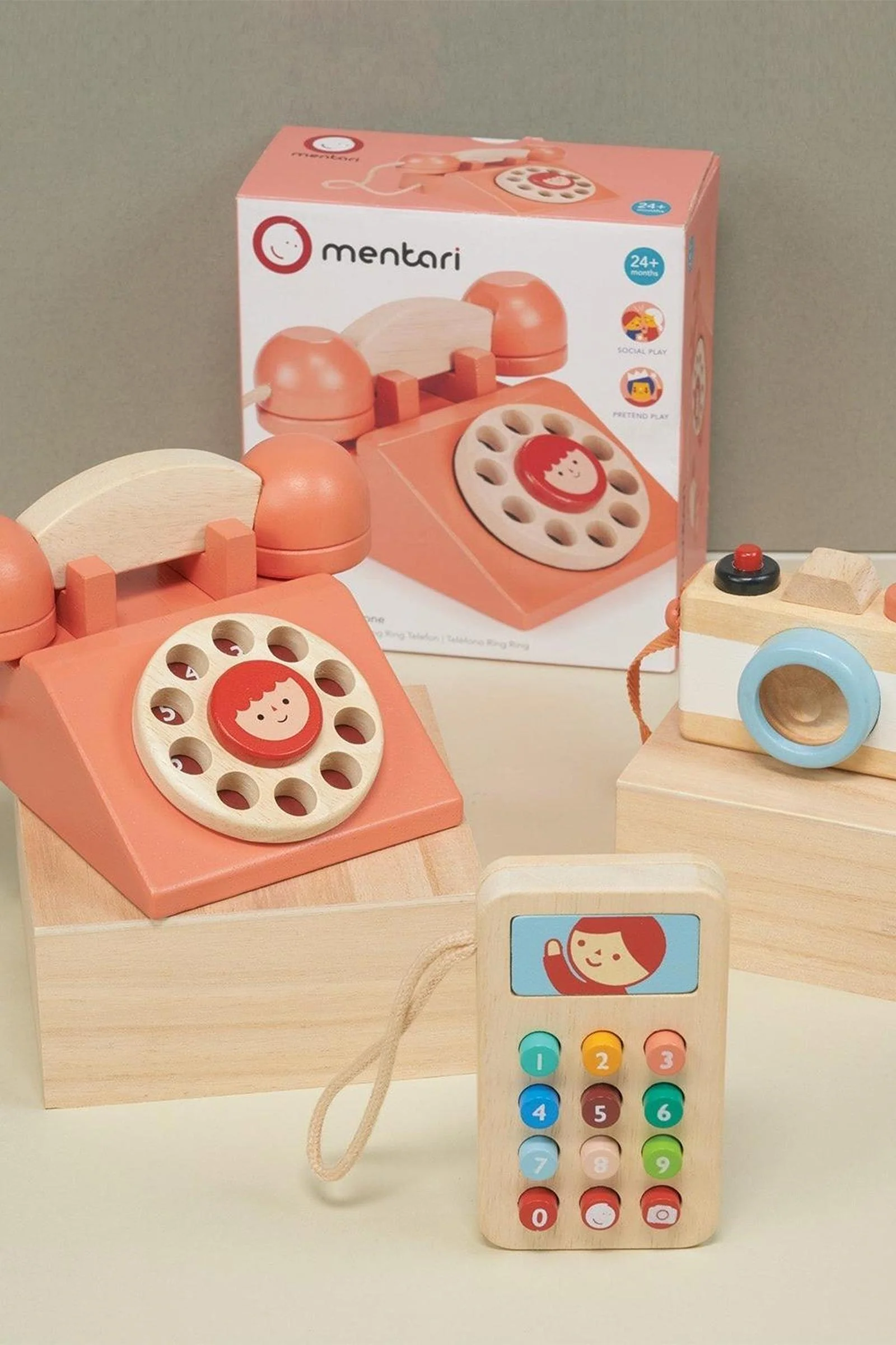 Phone And Camera Bundle, Retro Telephone, Mobile Phone and Camera - Image 3