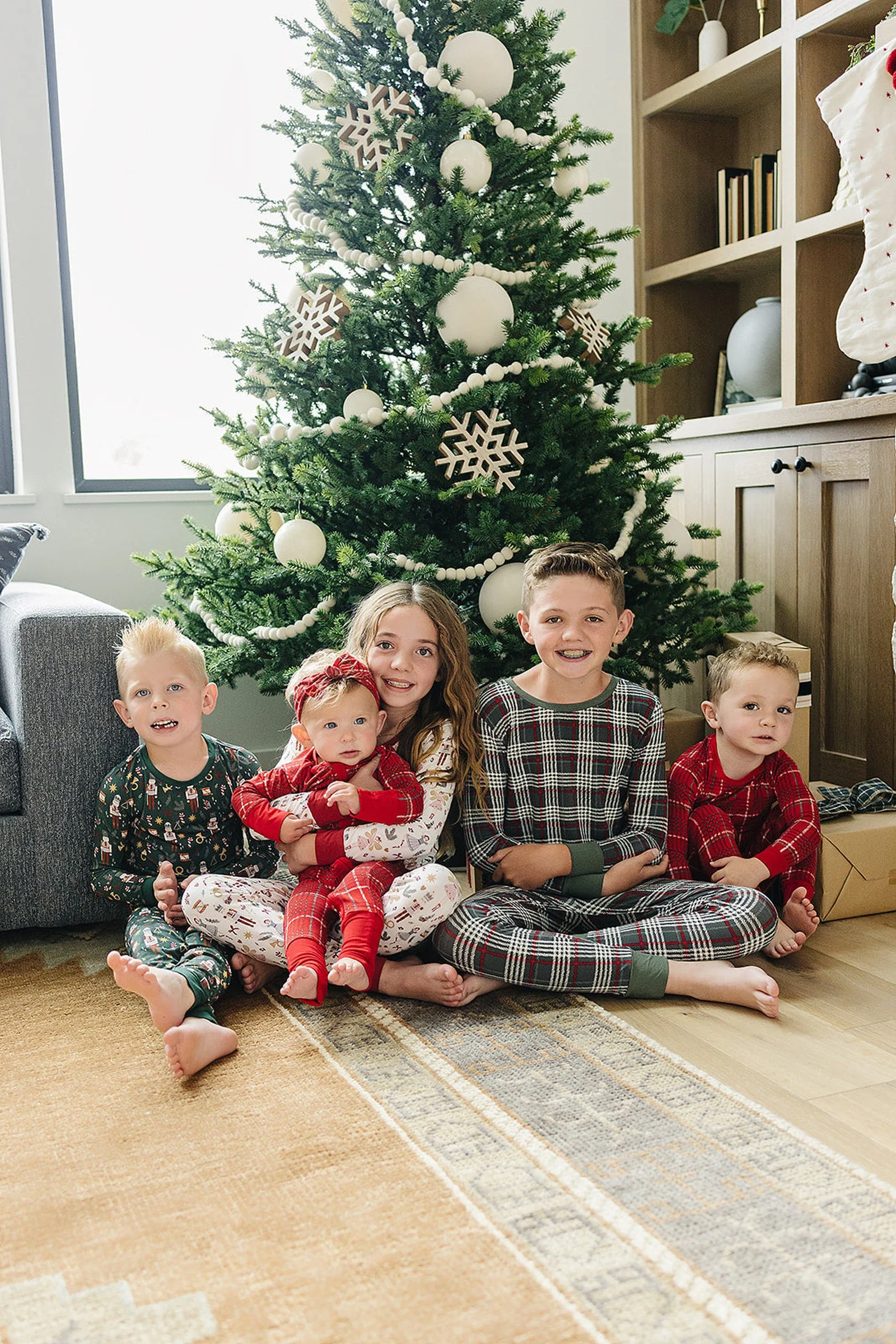 Red Plaid Cozy Pajama Set, Gender Neutral, Bamboo, Gender Neutral, Baby, Toddler & Kids - Image 3