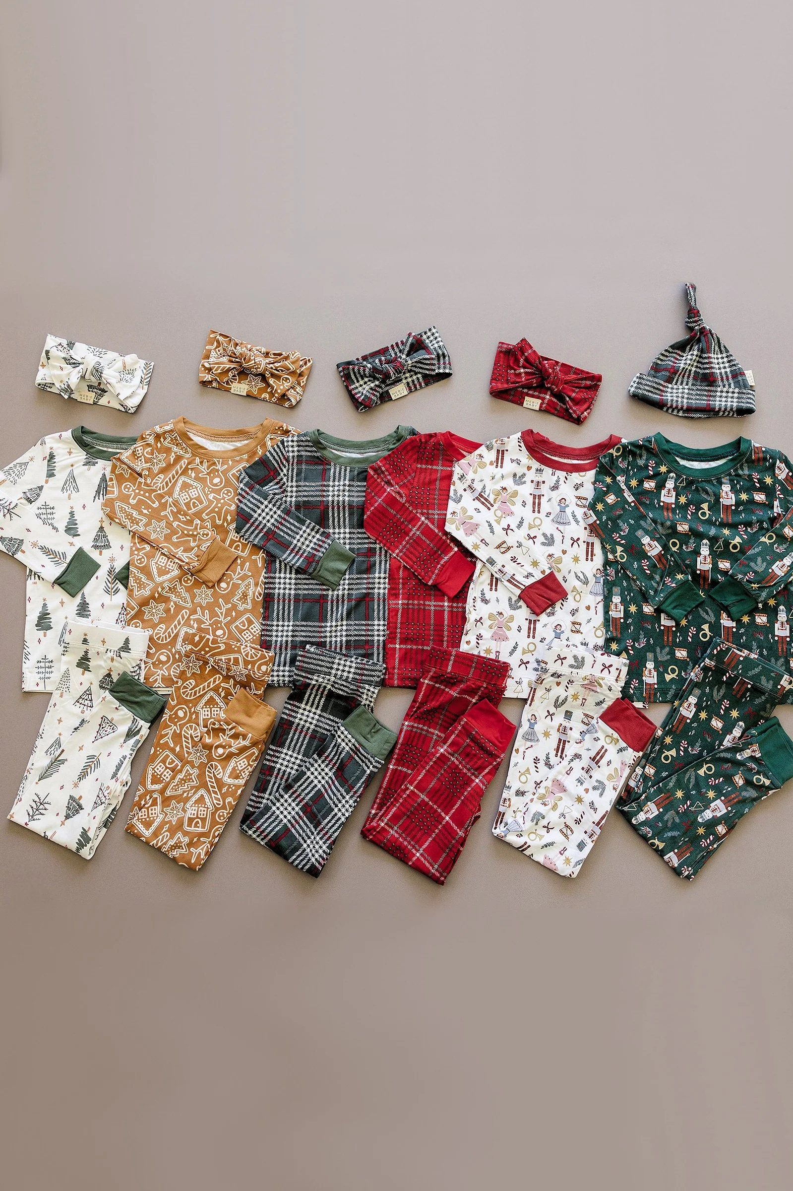 Red Plaid Cozy Pajama Set, Gender Neutral, Bamboo, Gender Neutral, Baby, Toddler & Kids - Image 4