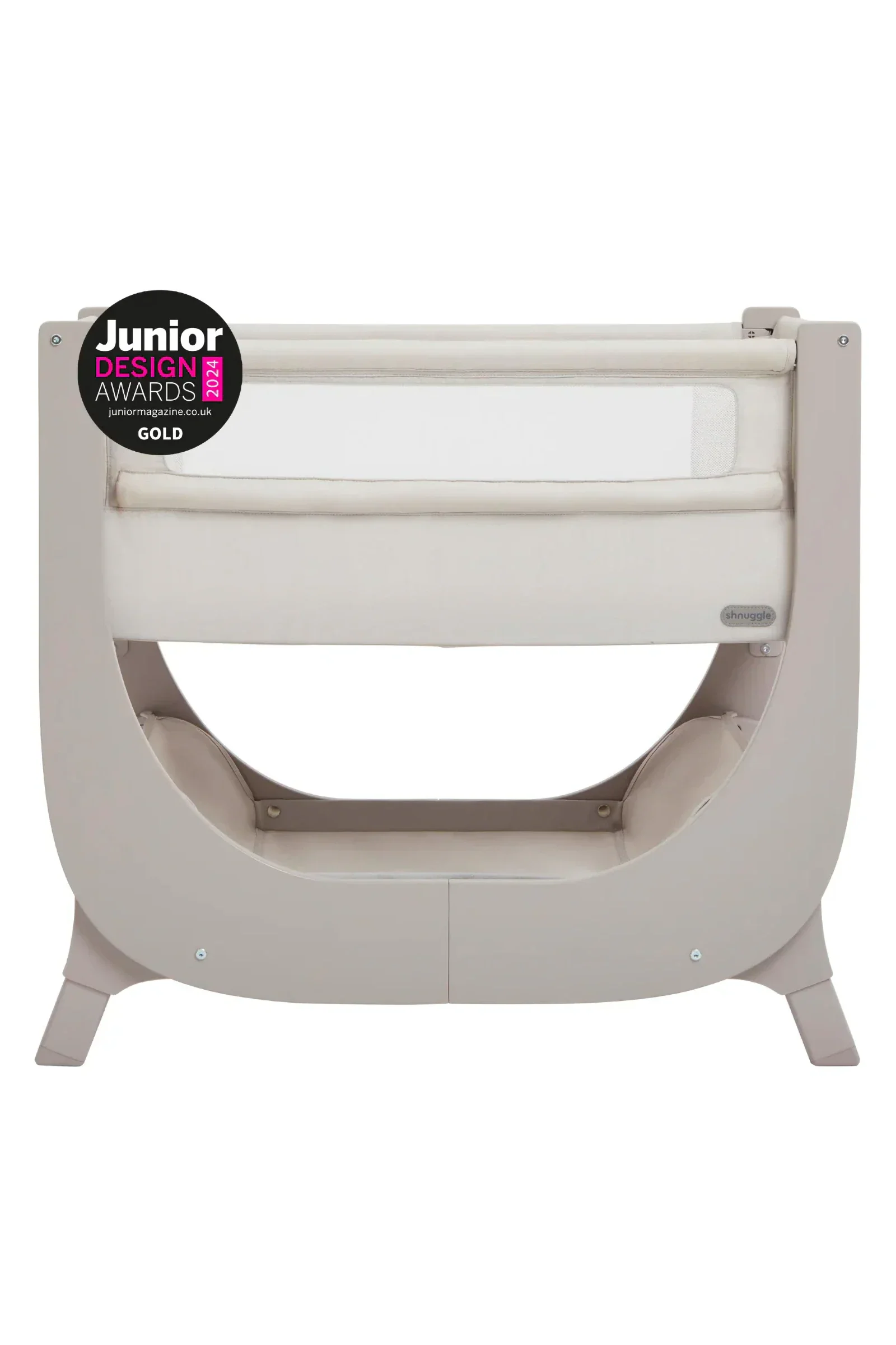 Shnuggle Air Lite Bedside Bassinet, Infant Crib, Height Adjustable - Image 2