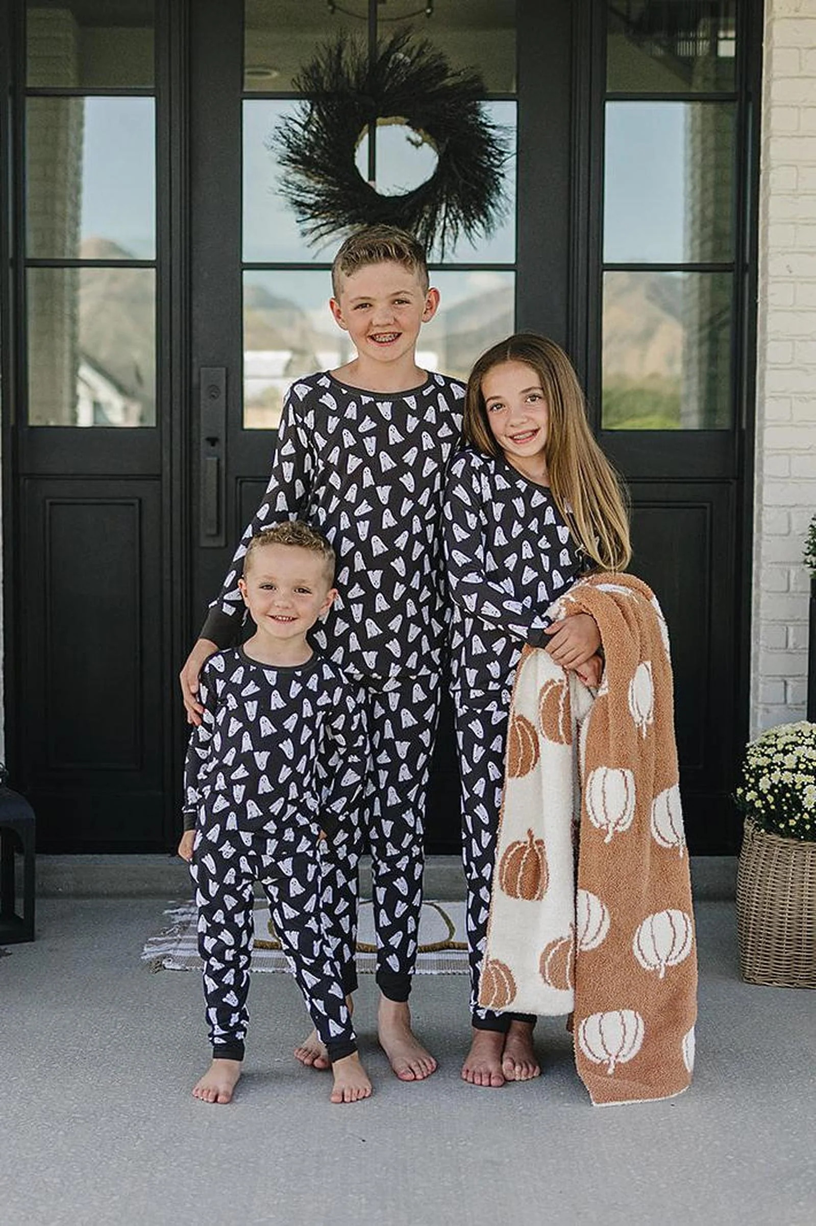 Spooky Cozy Pajama Set, Bamboo, Gender Neutral, Baby, Toddler & Kids - Image 3