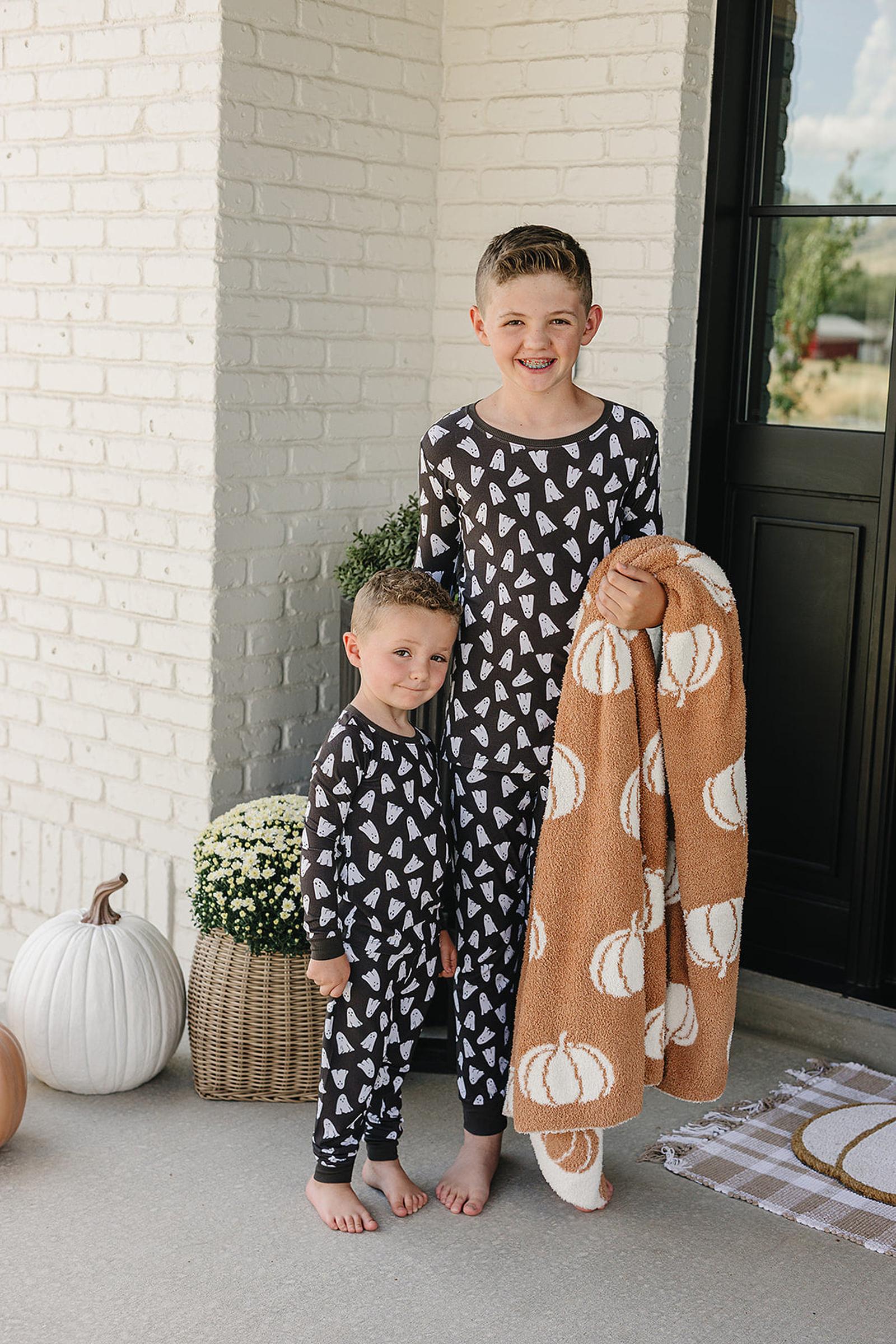 Spooky Cozy Pajama Set, Bamboo, Gender Neutral, Baby, Toddler & Kids - Image 4