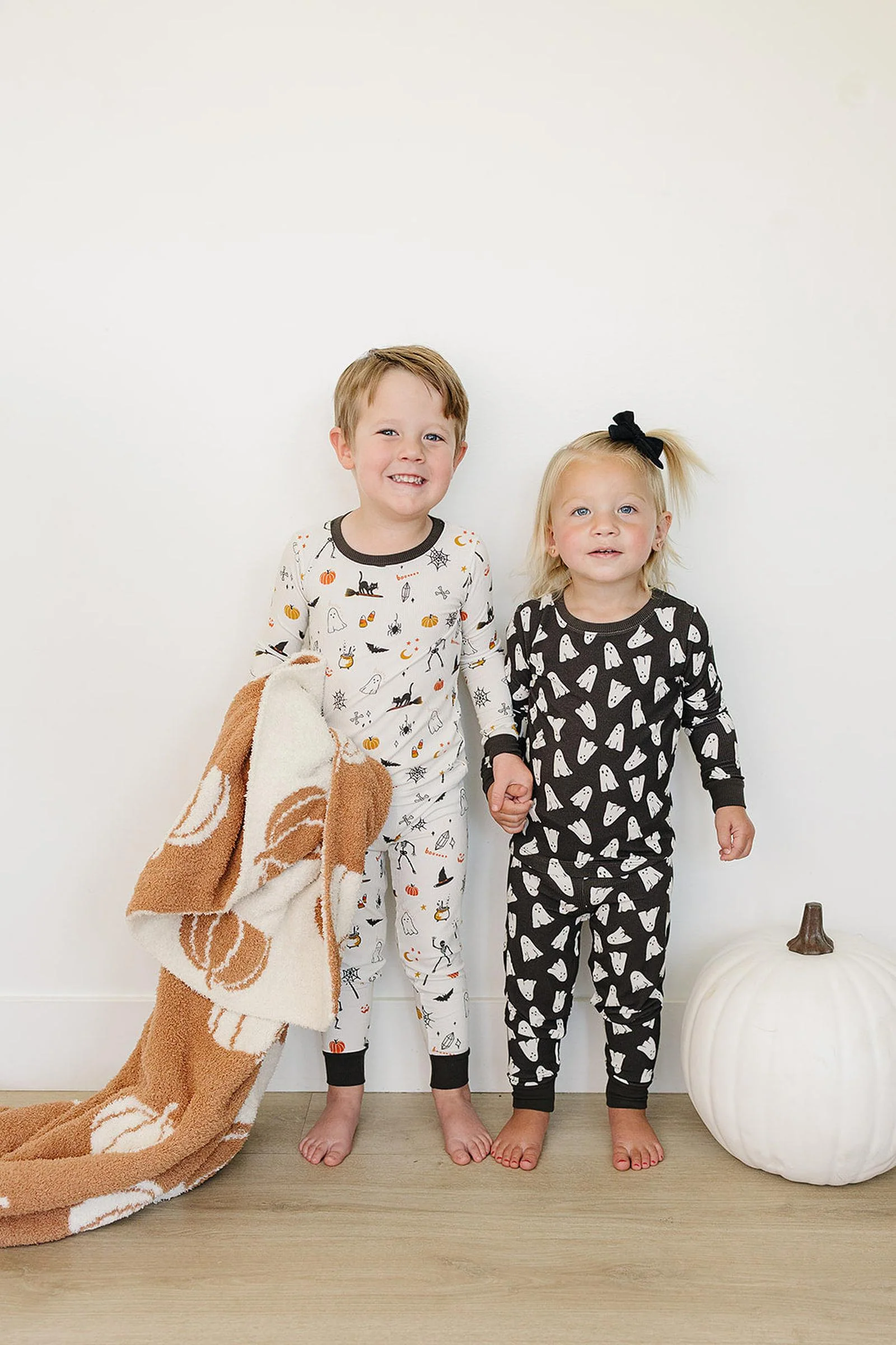 Spooky Cozy Pajama Set, Bamboo, Gender Neutral, Baby, Toddler & Kids - Image 5