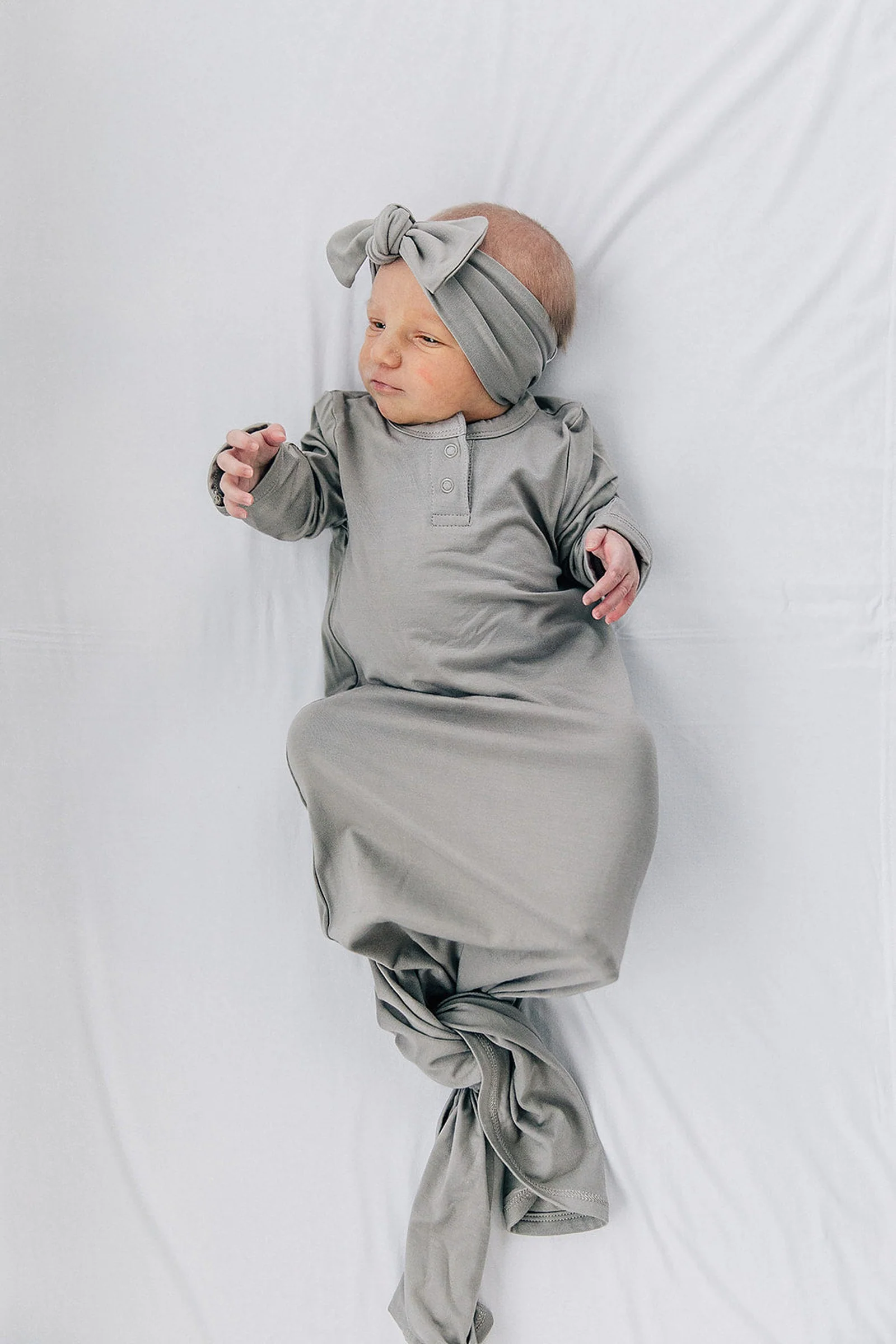 Stone Knot Gown, Bamboo, Baby Essentials, Gender Neutral