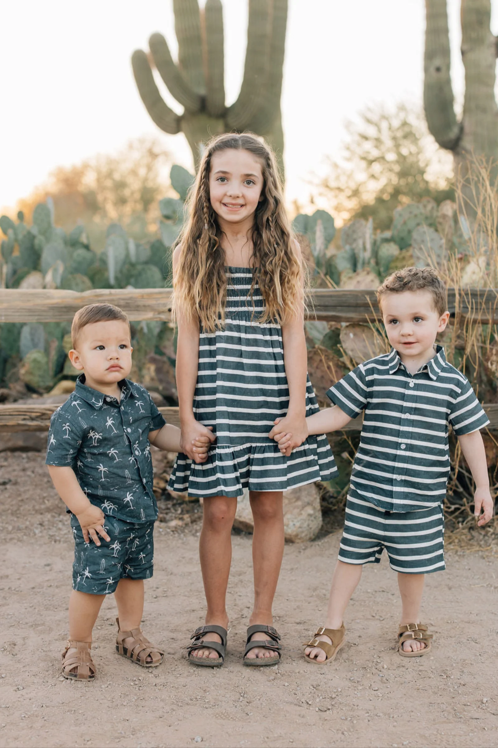 Boy Navy Stripe Linen Shorts, Baby, Toddler & Kids - Image 4
