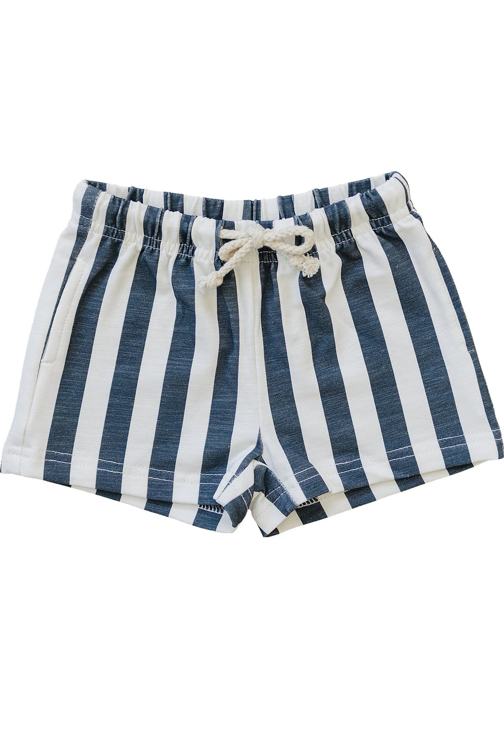 Cotton Summer Stripe Shorts for Boys, Baby - Kids - Image 2